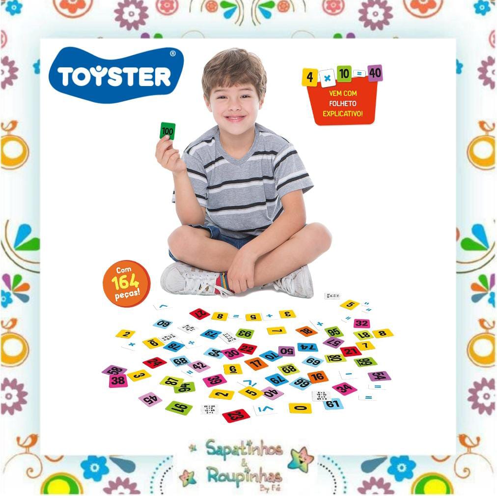 Caixinha de Letras - Toyster Brinquedos - Toyster