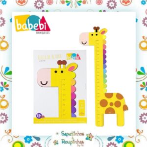 Babebi - Kit Quadro Educativo Minha Rotina Estrelinhas + Régua De Altura Girafinha - Imagem 9