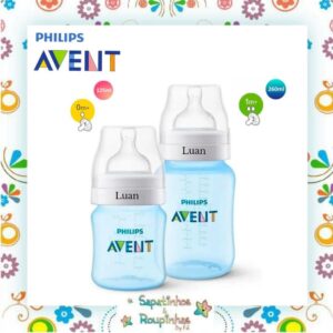 Philips Avent - Kit 2 Mamadeiras Anti-Colic e bico  com gravação a laser - Imagem 3