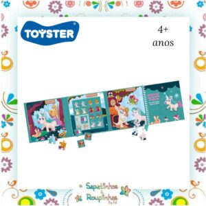 Toyster - Kit Aquacolor mais Livro Brinquedo O Unicórnio que perdeu seu chifre - Imagem 3