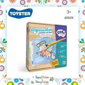 Toyster - Kit Aquacolor mais Livro Brinquedo O Unicórnio que perdeu seu chifre - Imagem 7