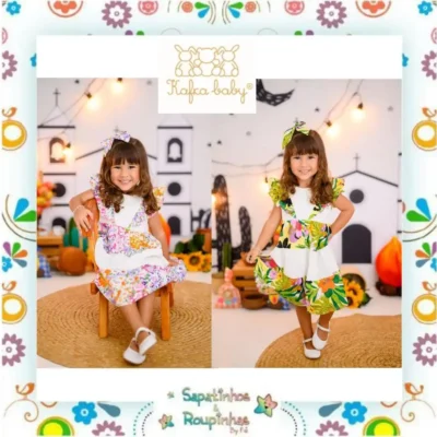 Kafca Baby - Vestido Tecido Floral