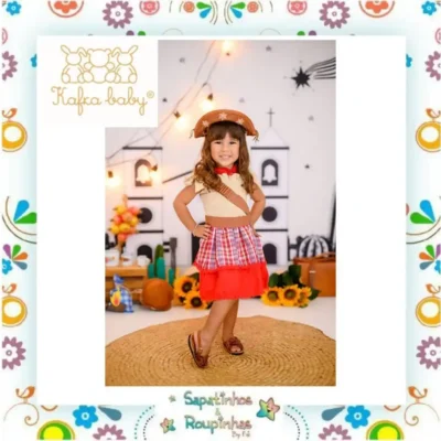 Kafca - Vestido Tecido Maria Bonita