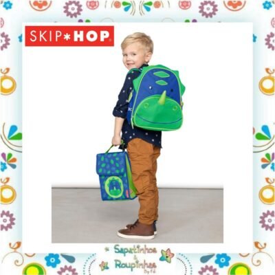 Skip Hop - Lancheira Térmica Infantil Zoo Dino 3+