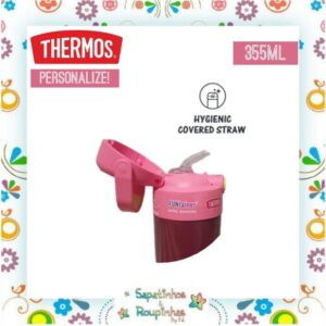 Thermos - Garrafa Térmica Bordô 355ml com gravação a laser - Imagem 4