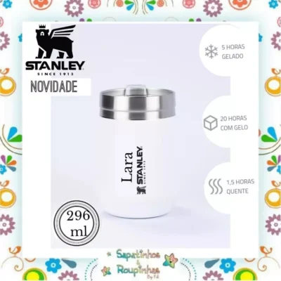 Stanley - Copo térmico everyday Polar 296ml com gravação a laser