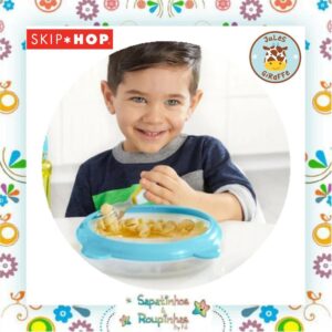 Skip Hop - Kit Refeição Zoo Girafa com gravação a laser - Imagem 3