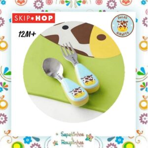 Skip Hop - Kit Refeição Zoo Girafa com gravação a laser - Imagem 5