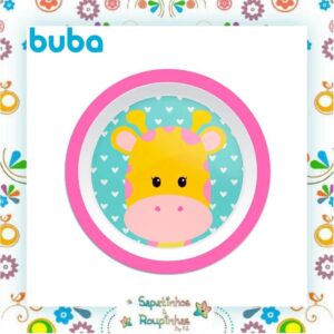 Buba - Kit Refeição Leão e Girafa com gravação a laser - Imagem 4