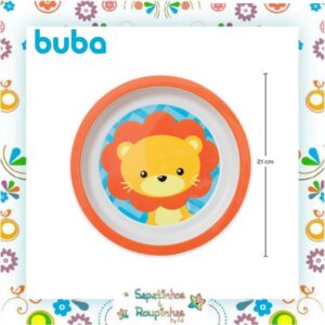 Buba - Kit Refeição Leão e Girafa com gravação a laser - Imagem 15