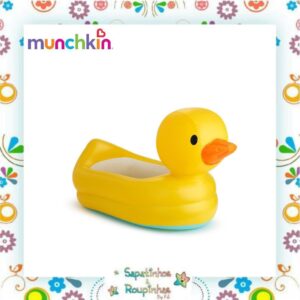 Munchkin/Buba - Banheira Inflável Pato 6-24M + Bichinhos de Banho +4M - Imagem 7