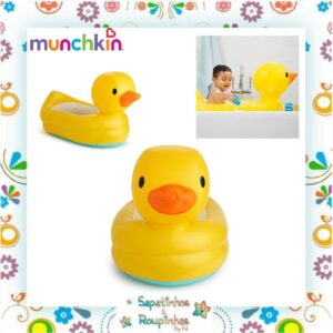 Munchkin/Buba - Banheira Inflável Pato 6-24M + Bichinhos de Banho +4M - Imagem 5