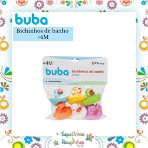 Munchkin/Buba - Banheira Inflável Pato 6-24M + Bichinhos de Banho +4M - Imagem 9