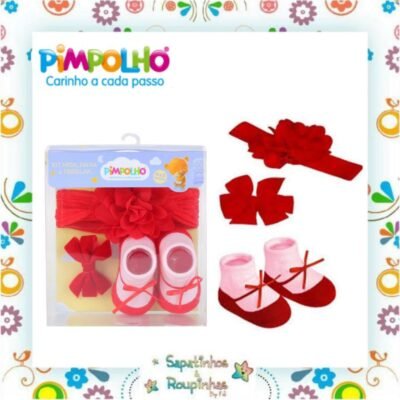 Pimpolho - Kit Meia, Faixa e Presilha