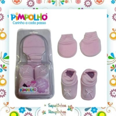 Pimpolho - Kit Par de Meia e Luvas