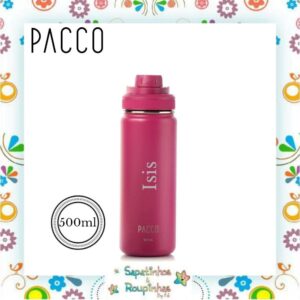 Pacco - Kit Fucsia Garrafa Térmica 500ml e Pote Térmico Food Jar 350ml com gravação a laser - Imagem 8