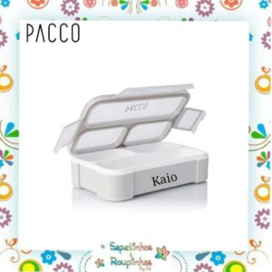 Pacco - Kit Pote Hermético SnackBox 540ml e Garrafa Térmica 500ml com gravação a laser - Imagem 3