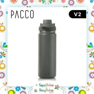 Pacco - Kit Pote Hermético SnackBox 540ml e Garrafa Térmica 500ml com gravação a laser - Imagem 5