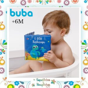 Buba - Livrinho de banho tartaruguinha com luz +6M - Imagem 4