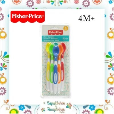 Fisher Price - Kit 6 Colheres 4m+