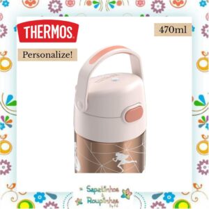 Thermos - Garrafa Térmica Princesas 470ml com gravação a laser - Imagem 4