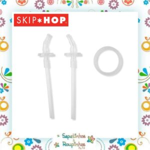 Skip Hop - Kit Reposição 2 Canudos Garrafa Aço Inox - Imagem 2