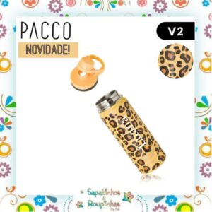 Pacco - Garrafa Térmica HydraV2 Leopard Amarela 500ml - Imagem 4
