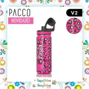 Pacco - Garrafa Térmica HydraV2 Leopard Pink 500ml - Imagem 5