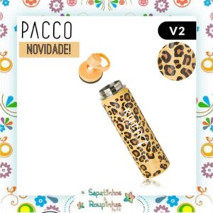 Pacco - Garrafa Térmica HydraV2 650ml Leopard Amarela - Imagem 3