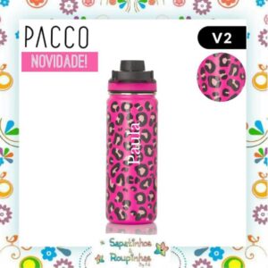 Pacco - Garrafa Térmica HydraV2 Leopard Pink 500ml - Imagem 6