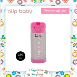 Bup baby - Garrafa Flip 350ml com gravação a laser - Imagem 13