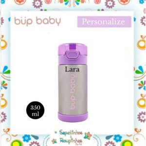 Bup baby - Garrafa Flip 350ml com gravação a laser - Imagem 14