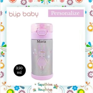 Bup baby - Garrafa Flip 350ml com gravação a laser - Imagem 16