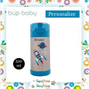 Bup baby - Garrafa Flip 350ml com gravação a laser - Imagem 11