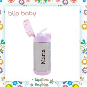 Bup baby - Garrafa Flip 350ml com gravação a laser - Imagem 12