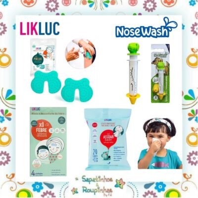 LIKLUC/NoseWash - Kit Farmácia Infantil