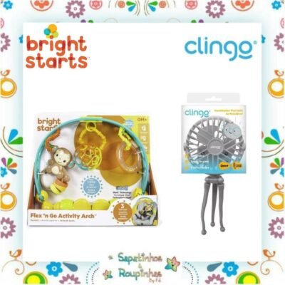Bright Starts/Clingo - Kit Hora do Passeio