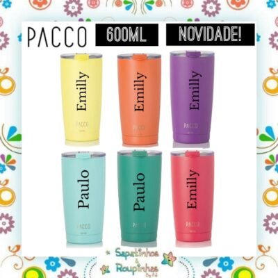 Pacco - Copo Térmico Thermocup 600ml com gravação a laser