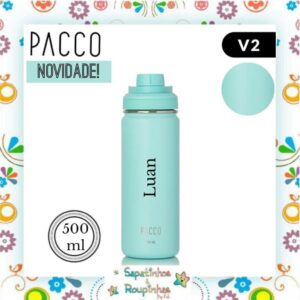 Pacco - Garrafa Térmica HydraV2 Nuvem 500ml com gravação a laser
