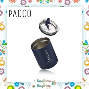 Pacco - Kit Copo Térmico Marinho com gravação a laser - Imagem 6