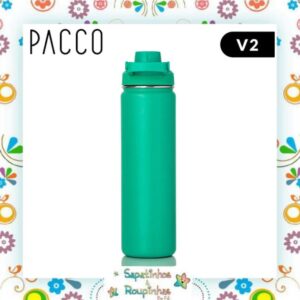 Pacco - Kit Garrafa Térmica e Copo Térmico Thermocup Esmeralda com gravação a laser - Imagem 7