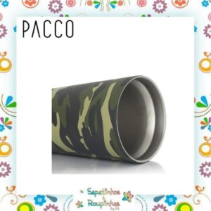 Pacco - Kit Garrafa Térmica e Copo Camuflada Militar com gravação a laser - Imagem 6