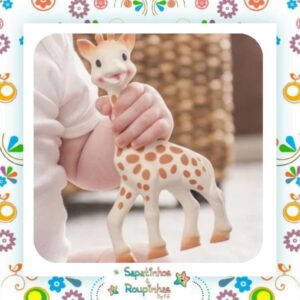 Sophie La Girafe - Kit Brinquedo de banho 0m+ e Girafa Sophie Mordedor 0m+ - Imagem 5