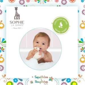 Sophie La Girafe - Kit Brinquedo de banho 0m+ e Girafa Sophie Mordedor 0m+ - Imagem 6