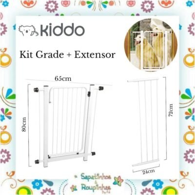 Kiddo - Kit Grade easy fit e Extensor de grande 20cm