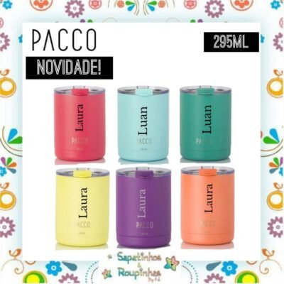 Pacco - Copo Térmico HappyCup 295 ml com gravação a laser