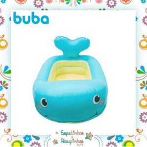 Buba/Comtac Kids & Care - Kit Banheira Inflável +6M e Espelho para Banho +9M - Imagem 6