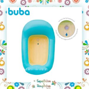 Buba/Comtac Kids & Care - Kit Banheira Inflável +6M e Espelho para Banho +9M - Imagem 9