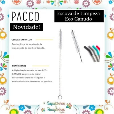 Pacco - Escova de Limpeza Eco Canudo