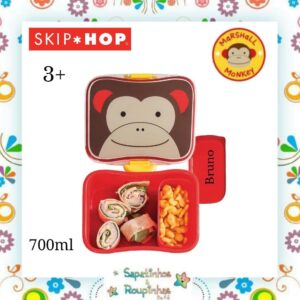 Skip Hop - Kit Zoo Macaco com gravação a laser - Imagem 4